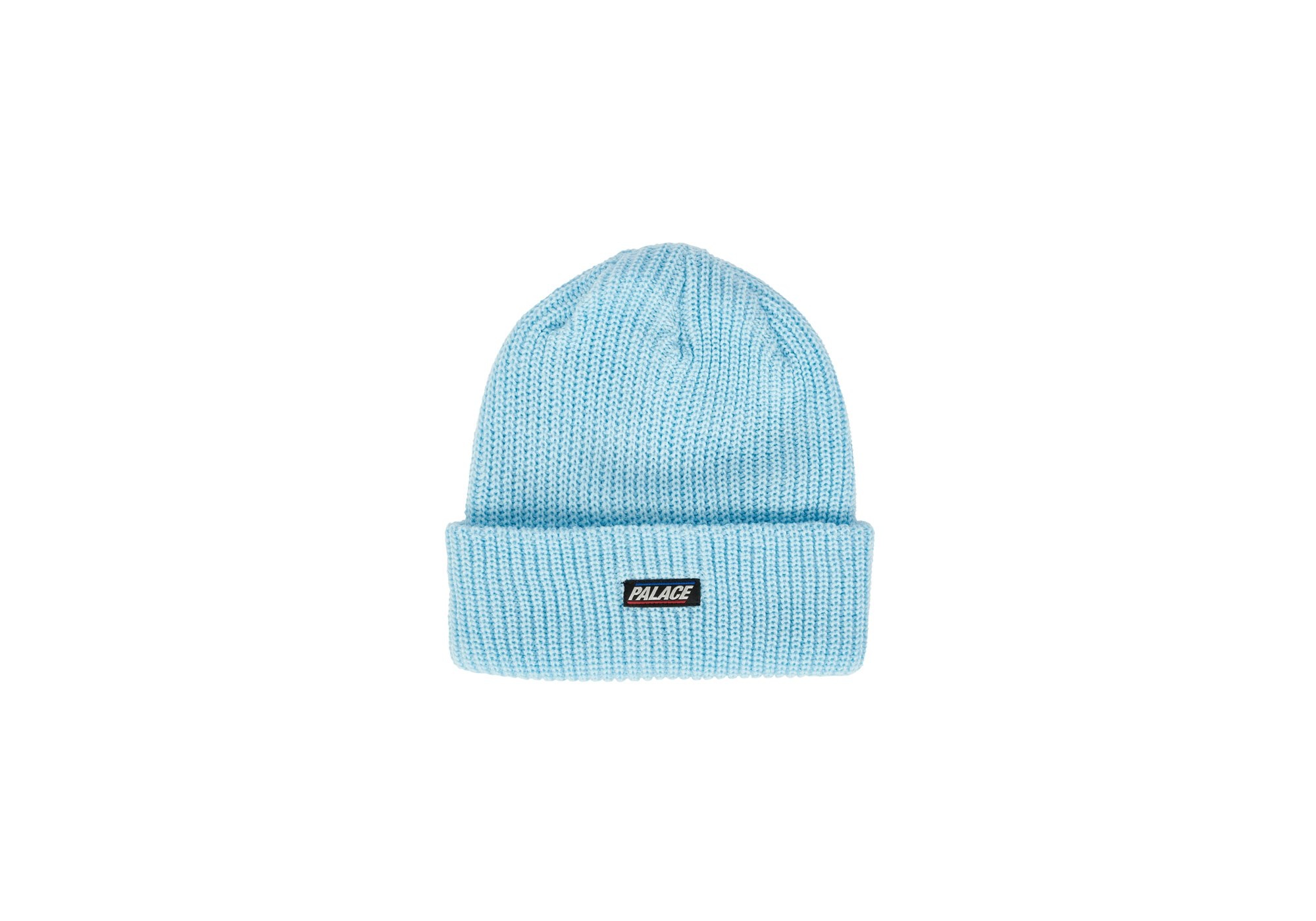 BASICS RIBBER BEANIE LIGHT BLUE - 1