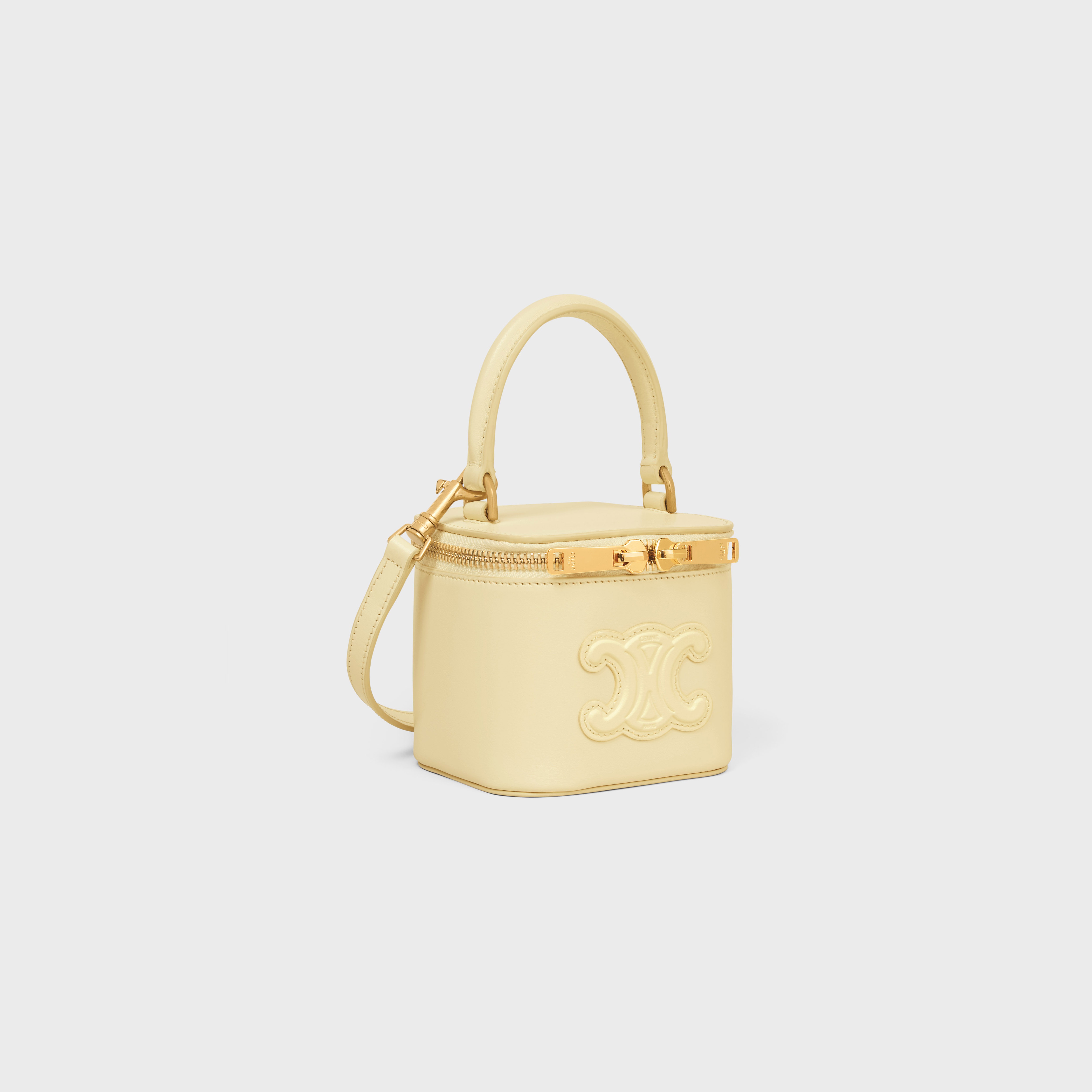 MINI VANITY CASE CUIR TRIOMPHE IN SMOOTH CALFSKIN - 2