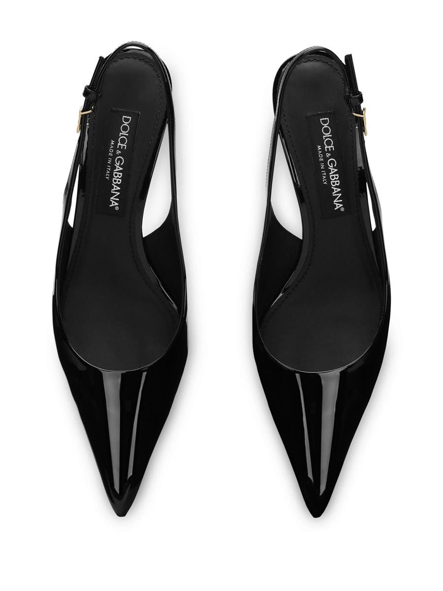 DOLCE & GABBANA PUMPS WITH DG BACK STRAP - 4