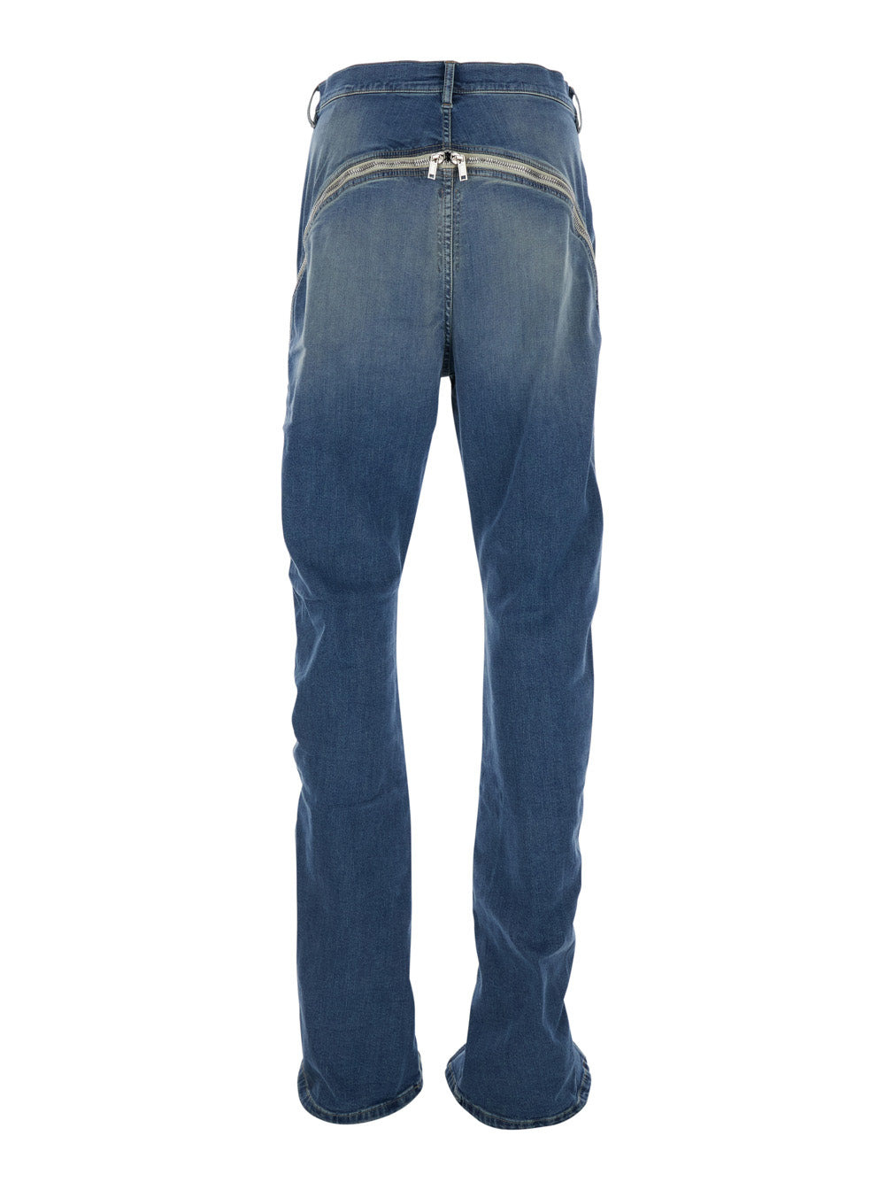 Drkshdw Men 'Bolan Banana' Blue Jeans With Front Slits With Zip In Denim Man - 2