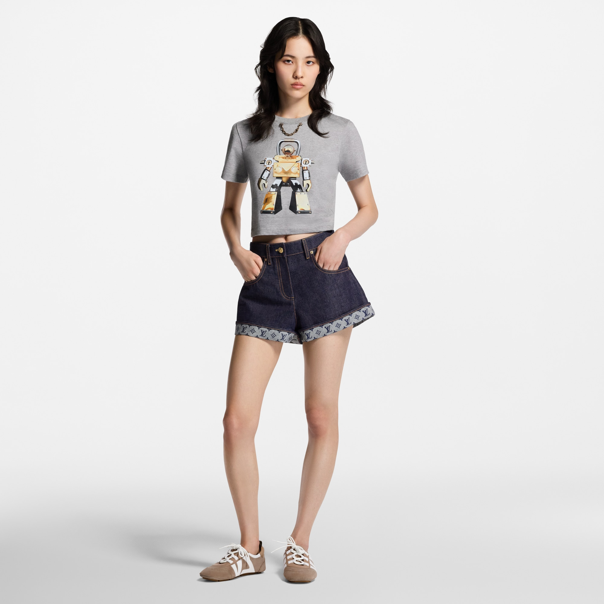 Robot Crop Top - 6