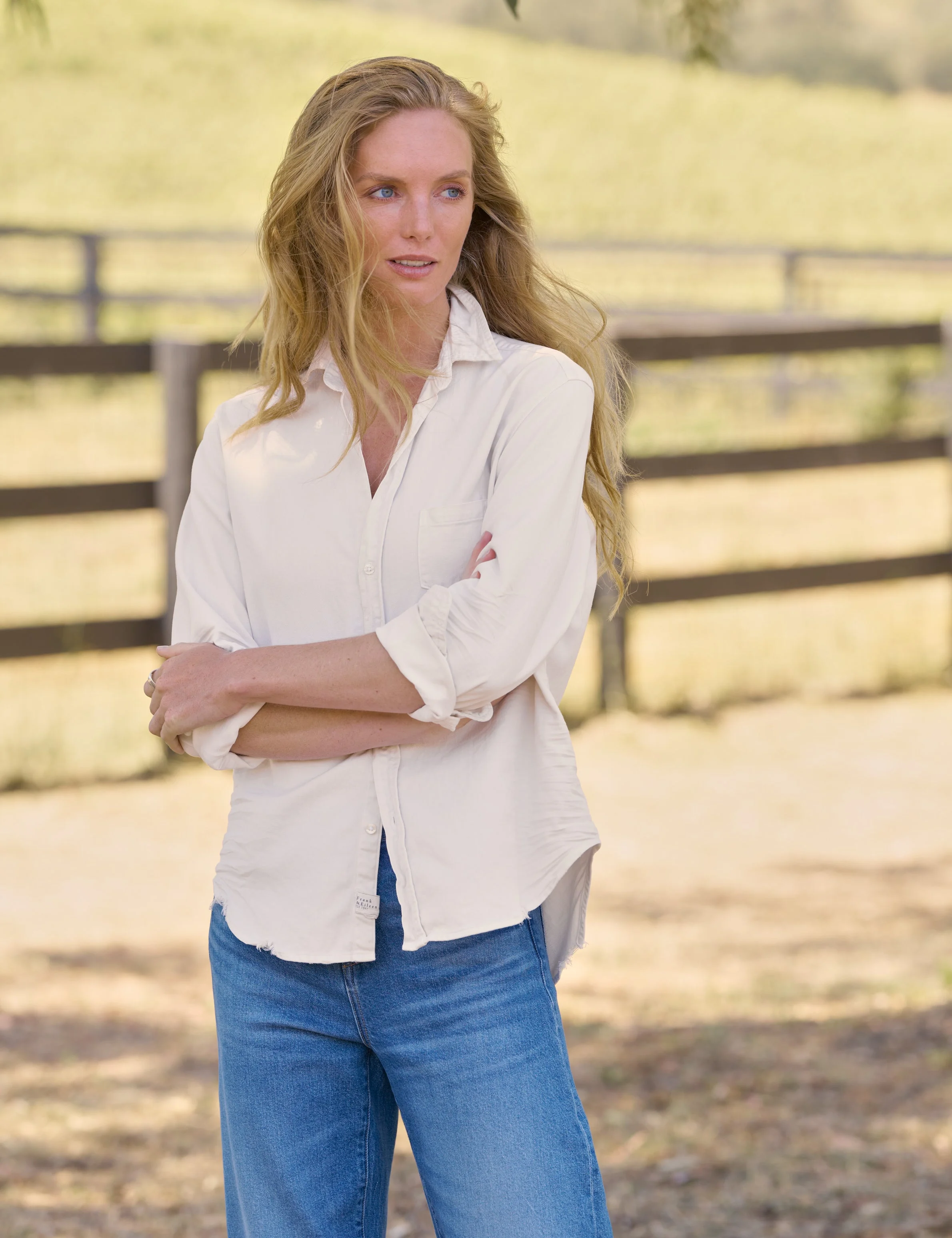 Relaxed Button-Up Shirt - 1
