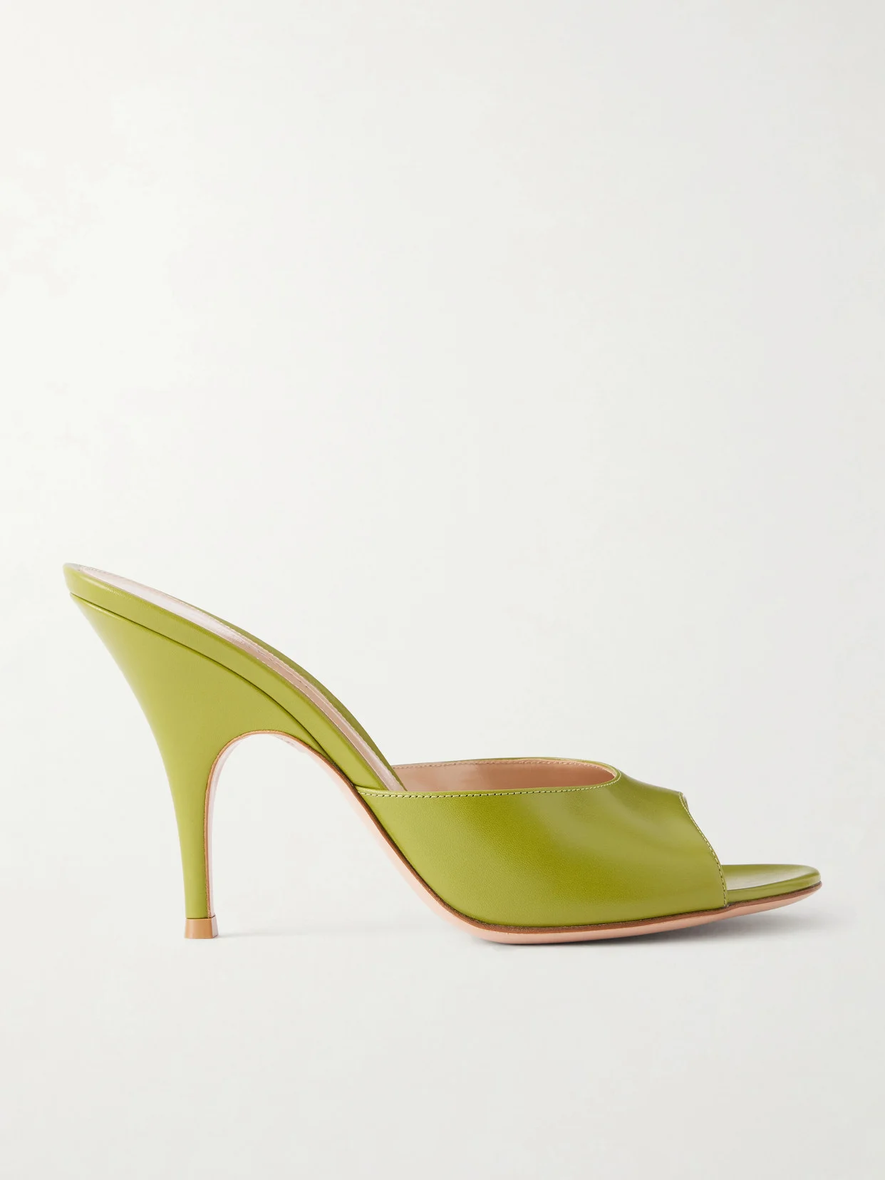 Sofia 95 Leather Mules - 1