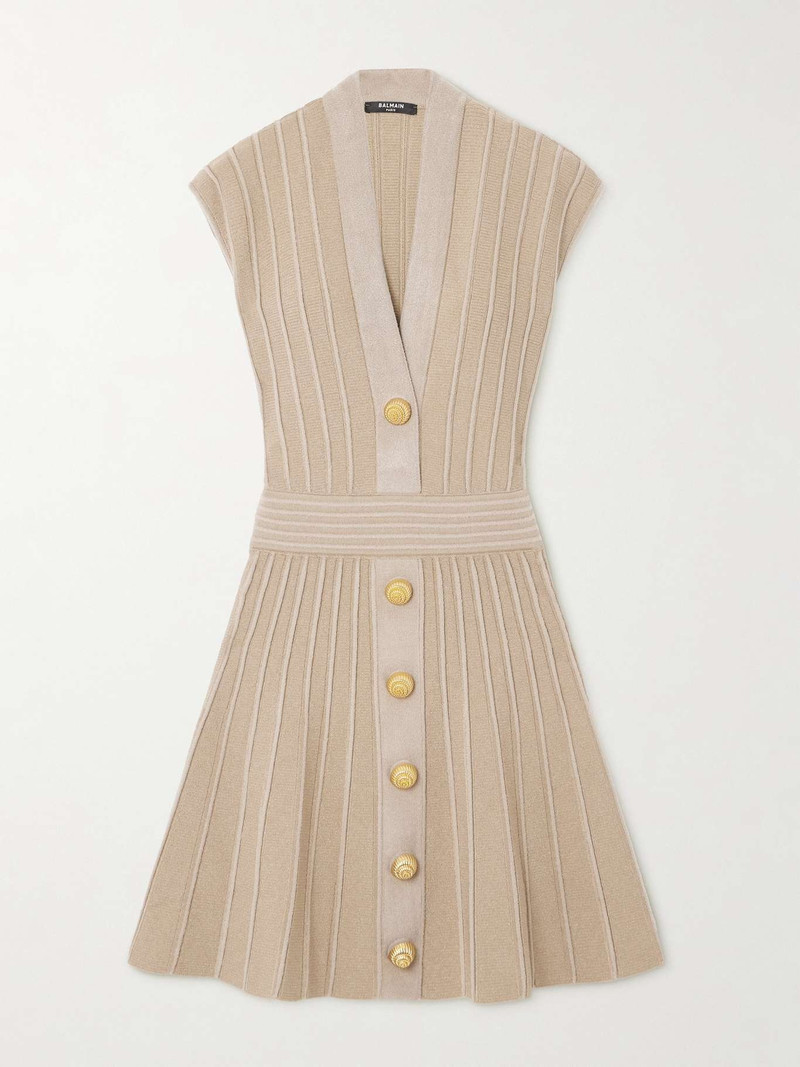 Knitted mini dress 1