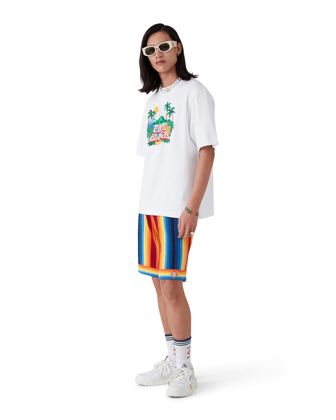 Casa Beach Wave T-Shirt | Casablanca Paris - 2