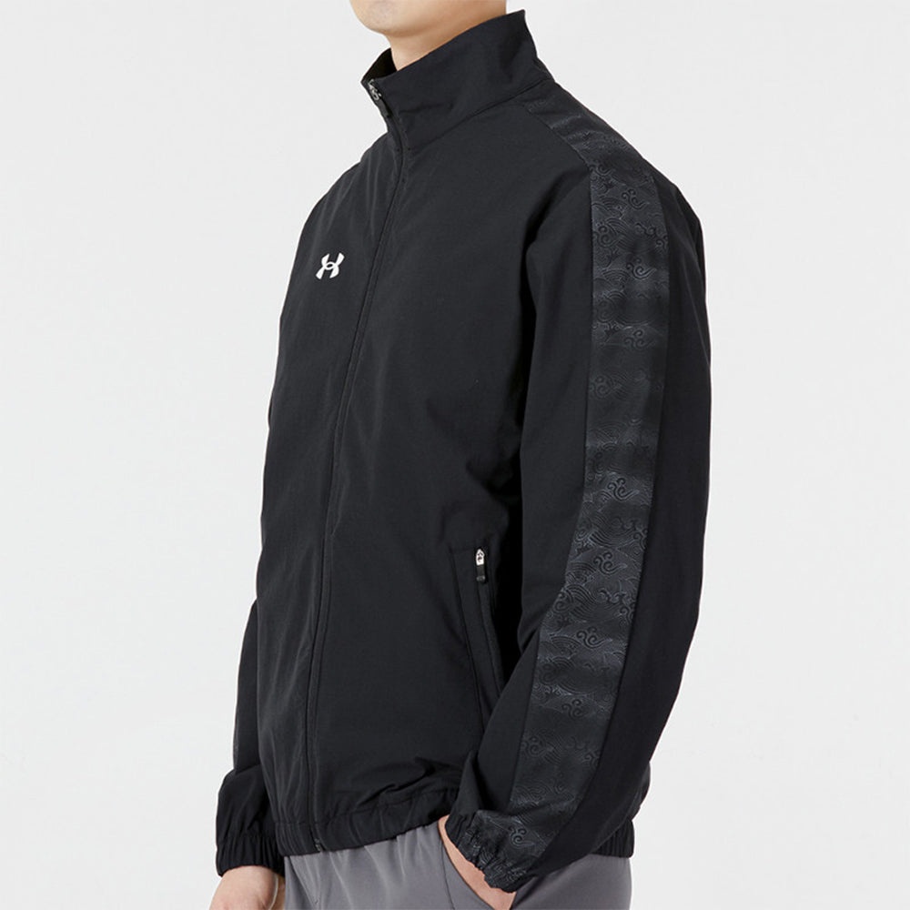 Under Armour Sportstyle Woven Full Zip Jacket 'Black' 22500401-001 - 5