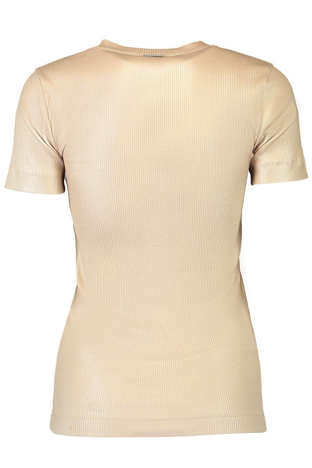 Foiled Ribbed T-Shirt - 5