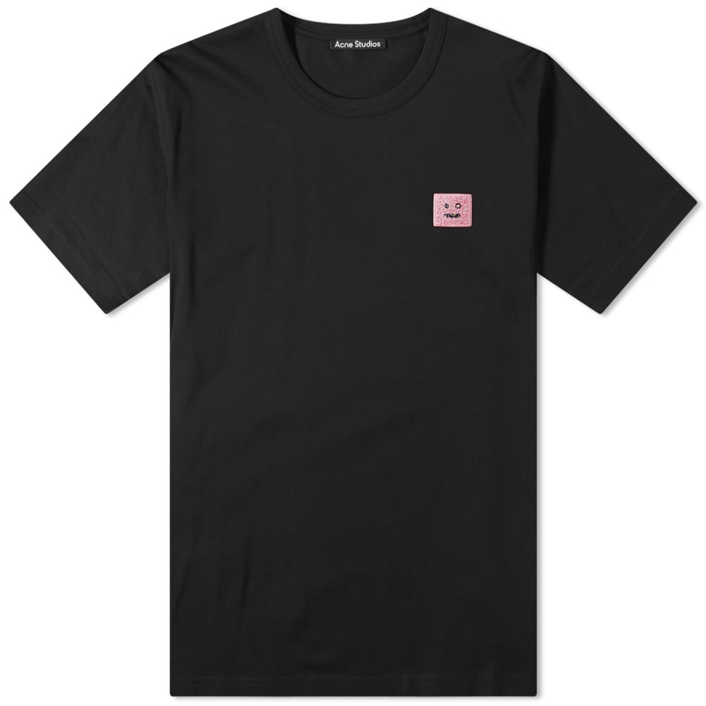 Acne Studios Ellison Slim Fit Beaded Face Tee - 1