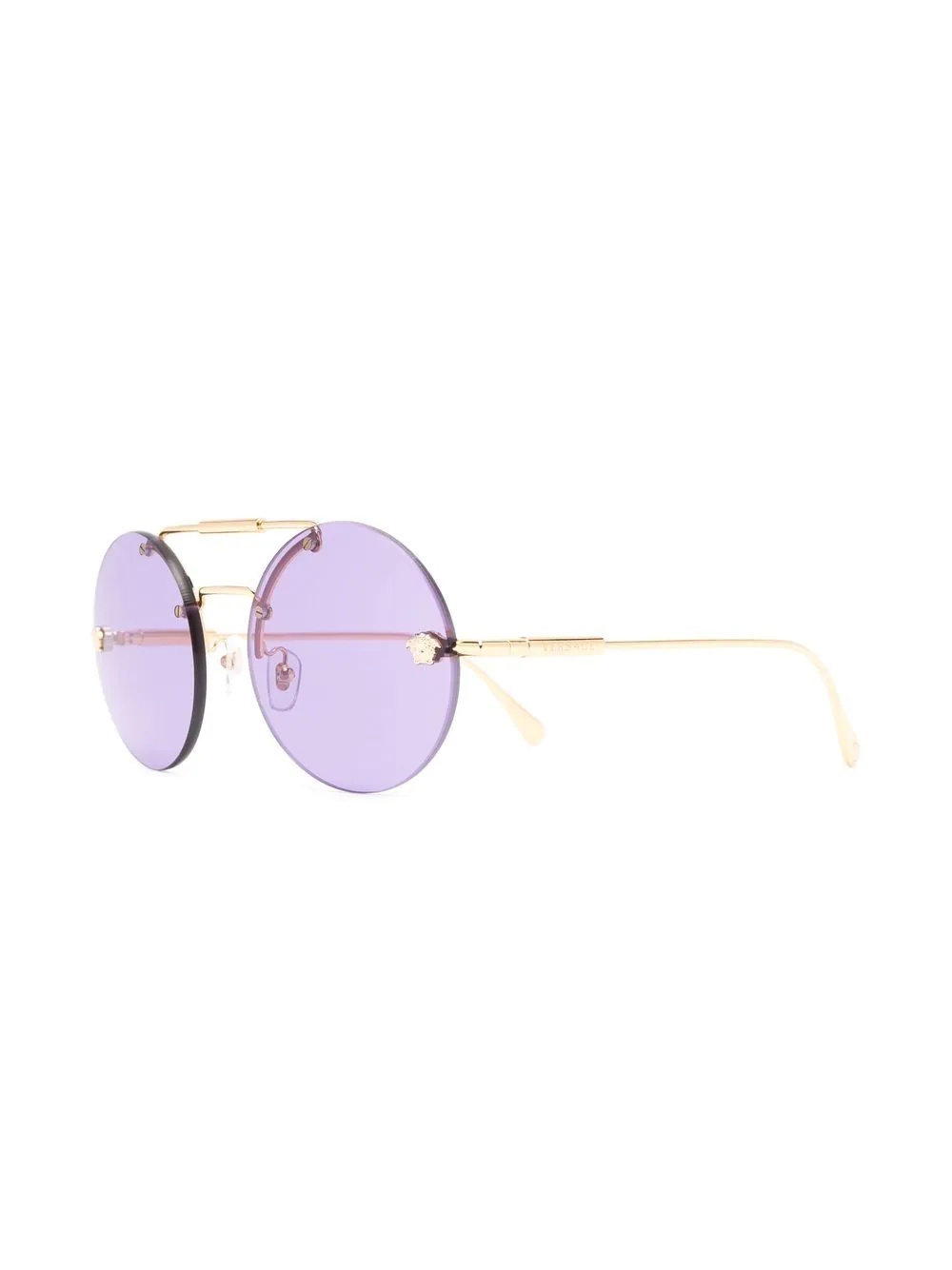 Medusa Glam round-frame sunglasses - 2