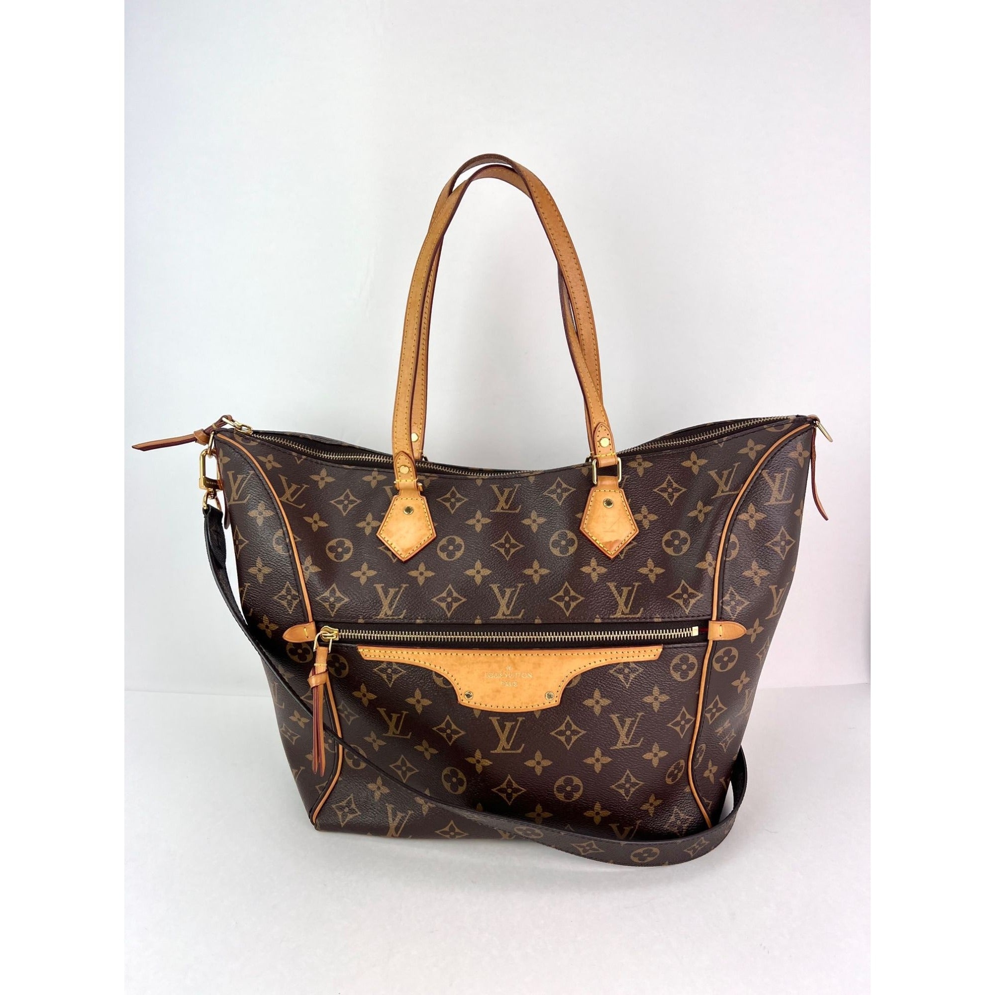 Louis Vuitton Tournelle Monogram MM Hand shoulder Tote Bag - 12
