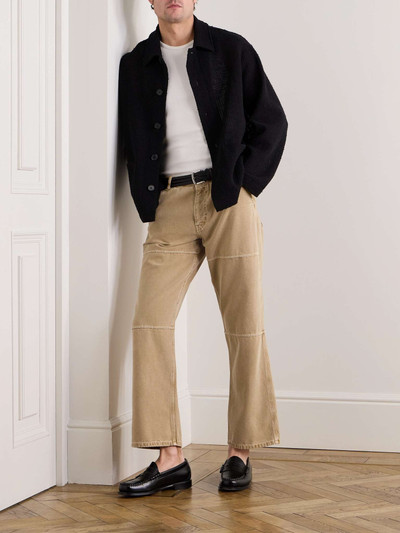 FRAME Straight-Leg Panelled Cotton-Canvas Trousers outlook