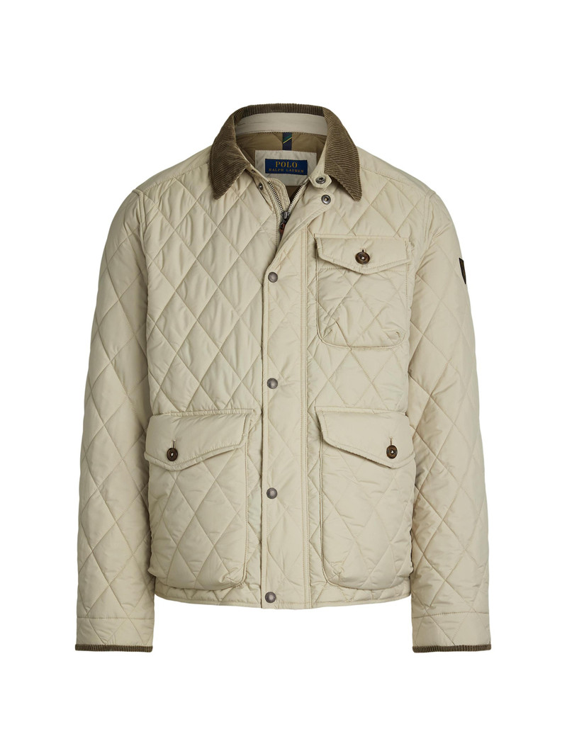Men's Beaton Quilted Water-Repellent Jacket - Stoneware Grey 1