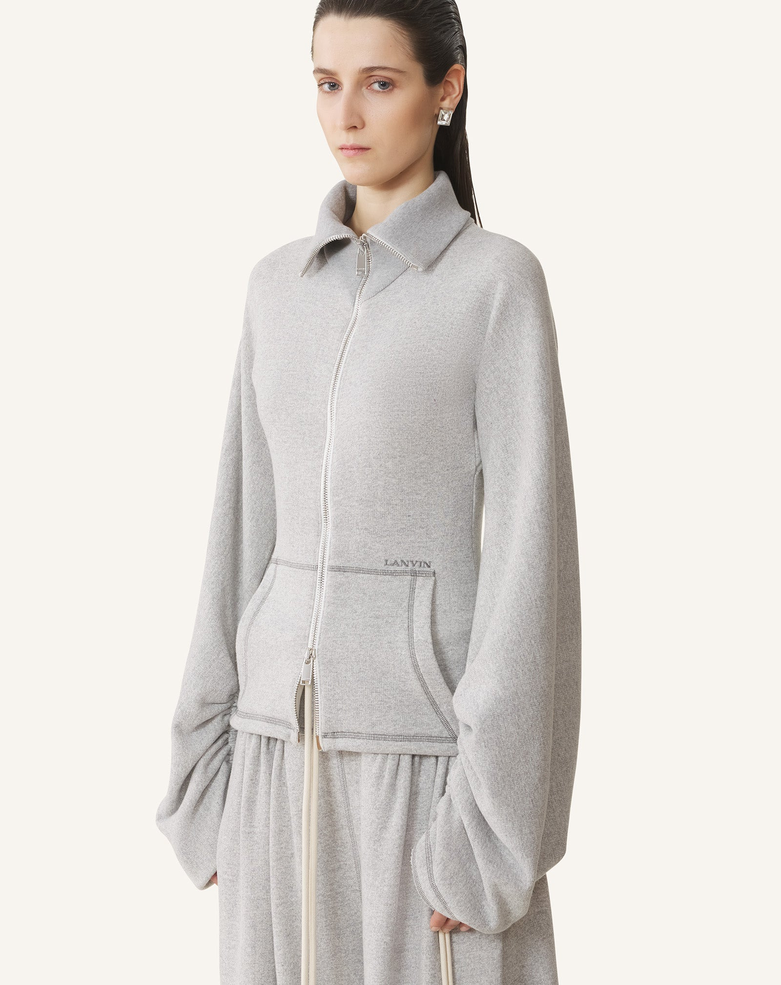 FITTED ZIP JACKET - 3