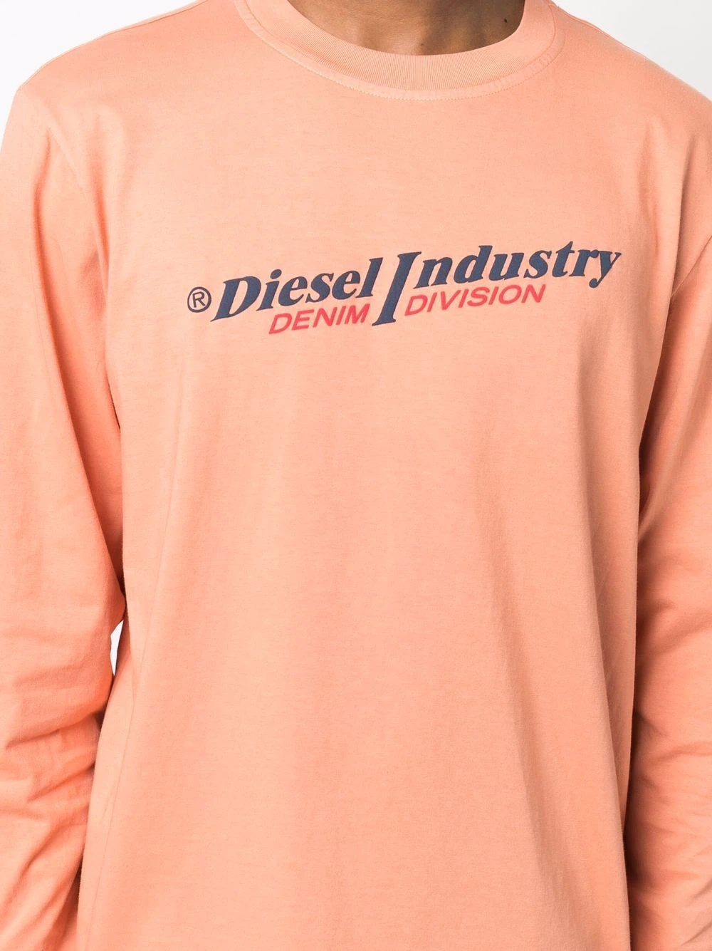 logo-print cotton sweatshirt - 5