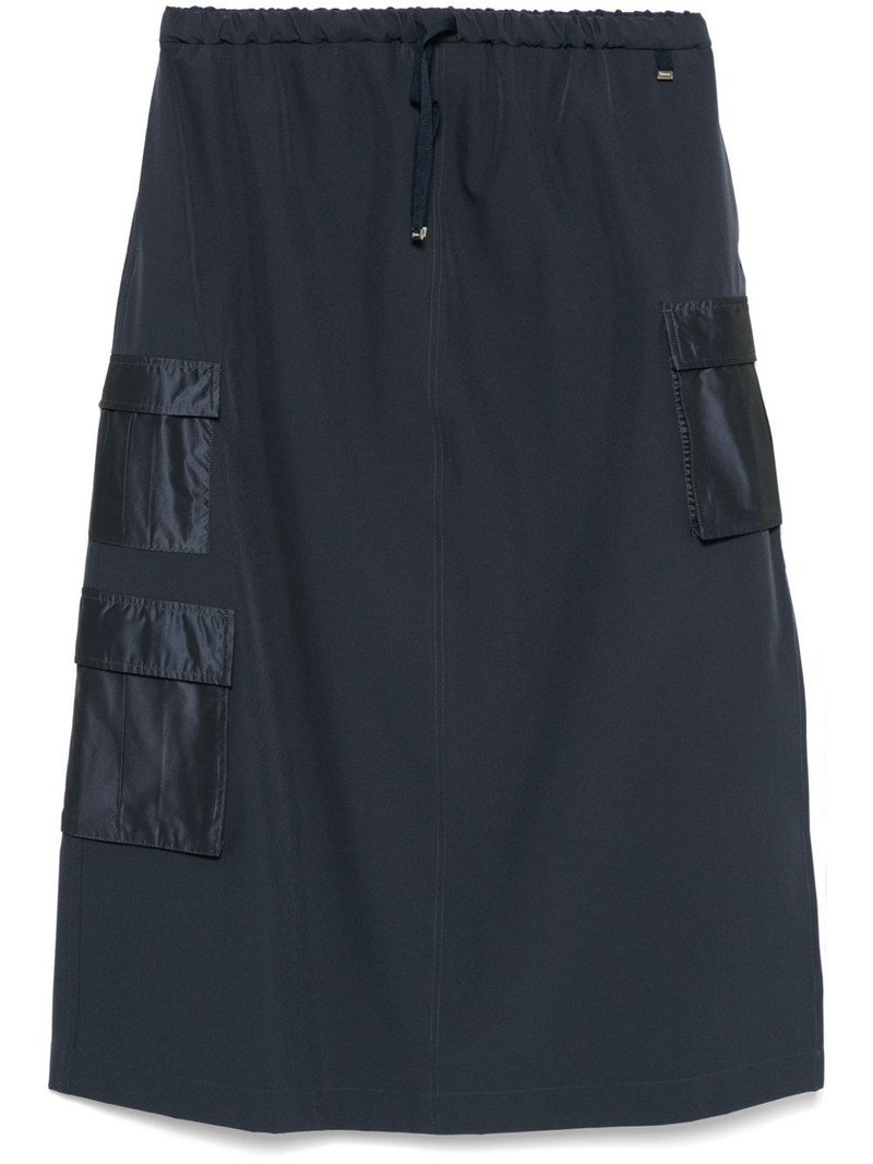 drawstring midi skirt 1