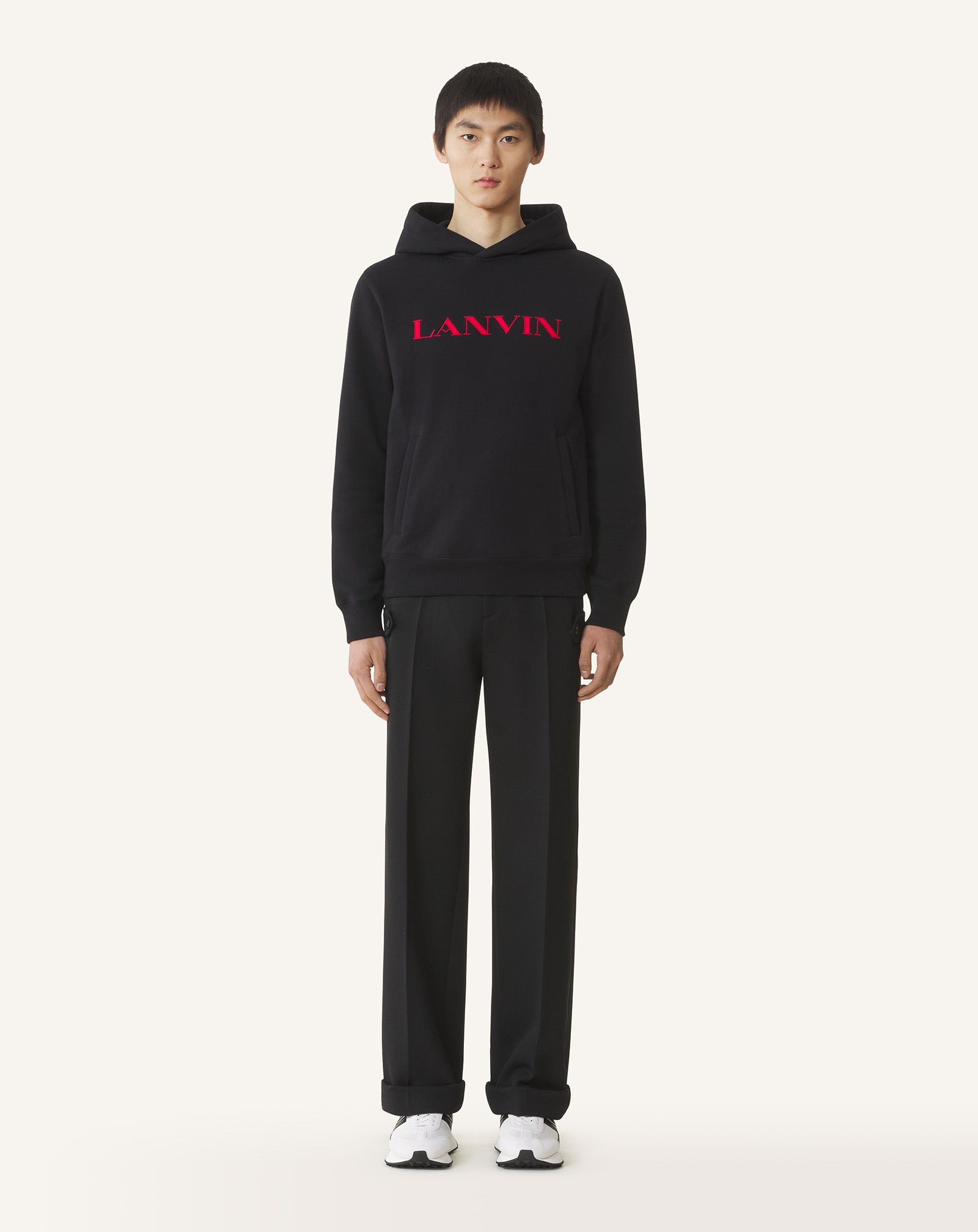 LANVIN EMBROIDERED HOODIE - 2