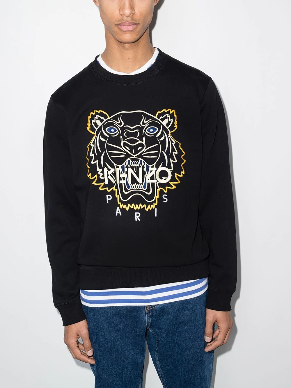 seasonal Tiger crew neck sweatshirt - 2