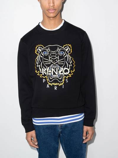 KENZO seasonal Tiger crew neck sweatshirt outlook