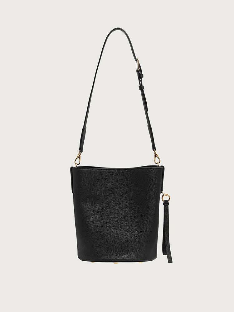 FERRAGAMO STUDIO BUCKET BAG - 4