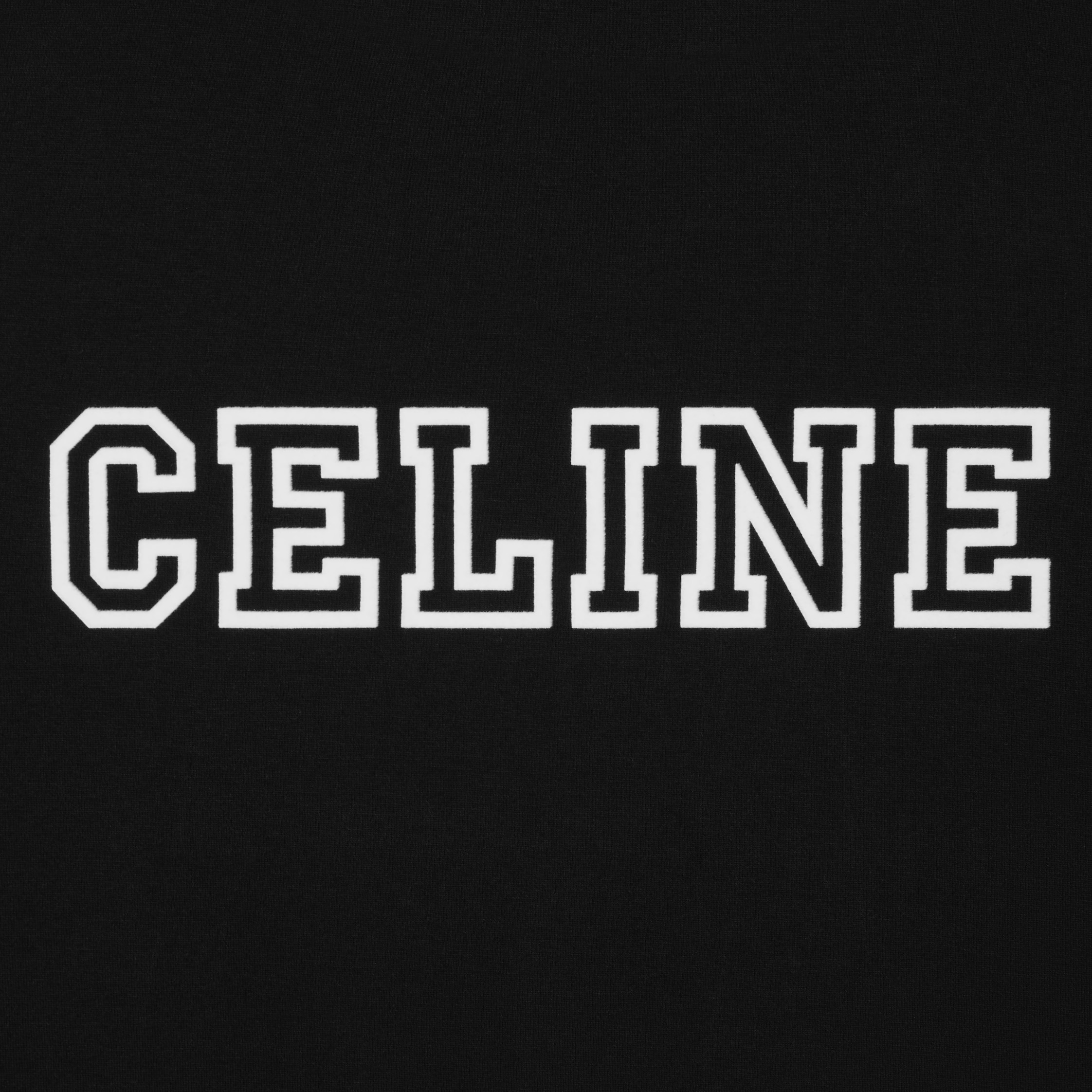 celine loose t-shirt in cotton jersey - 4