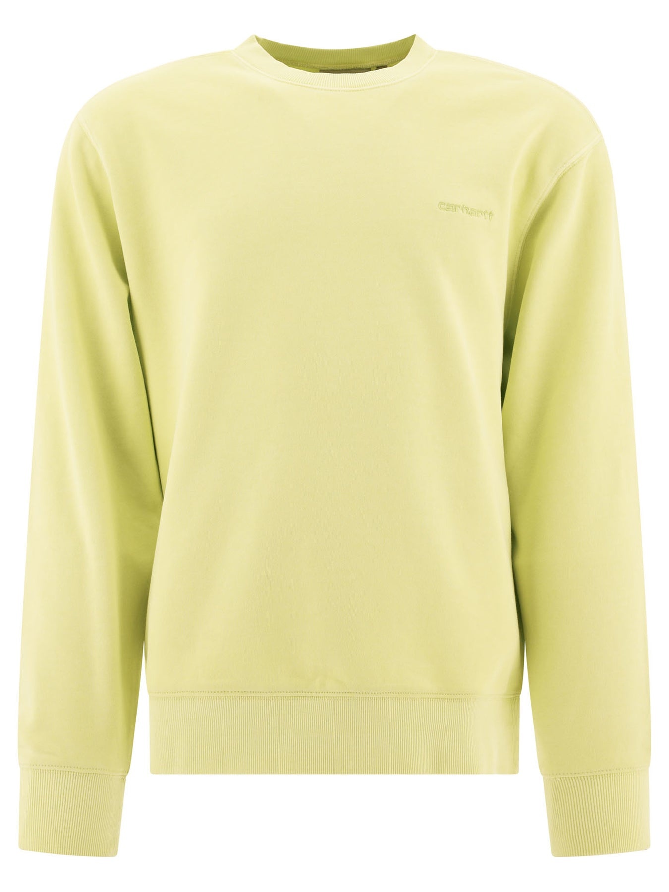 スウェット・トレーナー Carhartt WIP \"Duster Script\" sweatshirt Green Carhartt Wip Duster Script Green Sweatshirt | ModeSens
