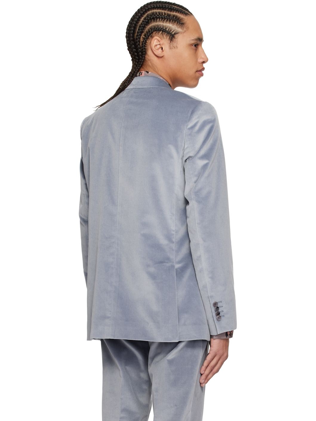 Blue 'The Brierley' Blazer - 3