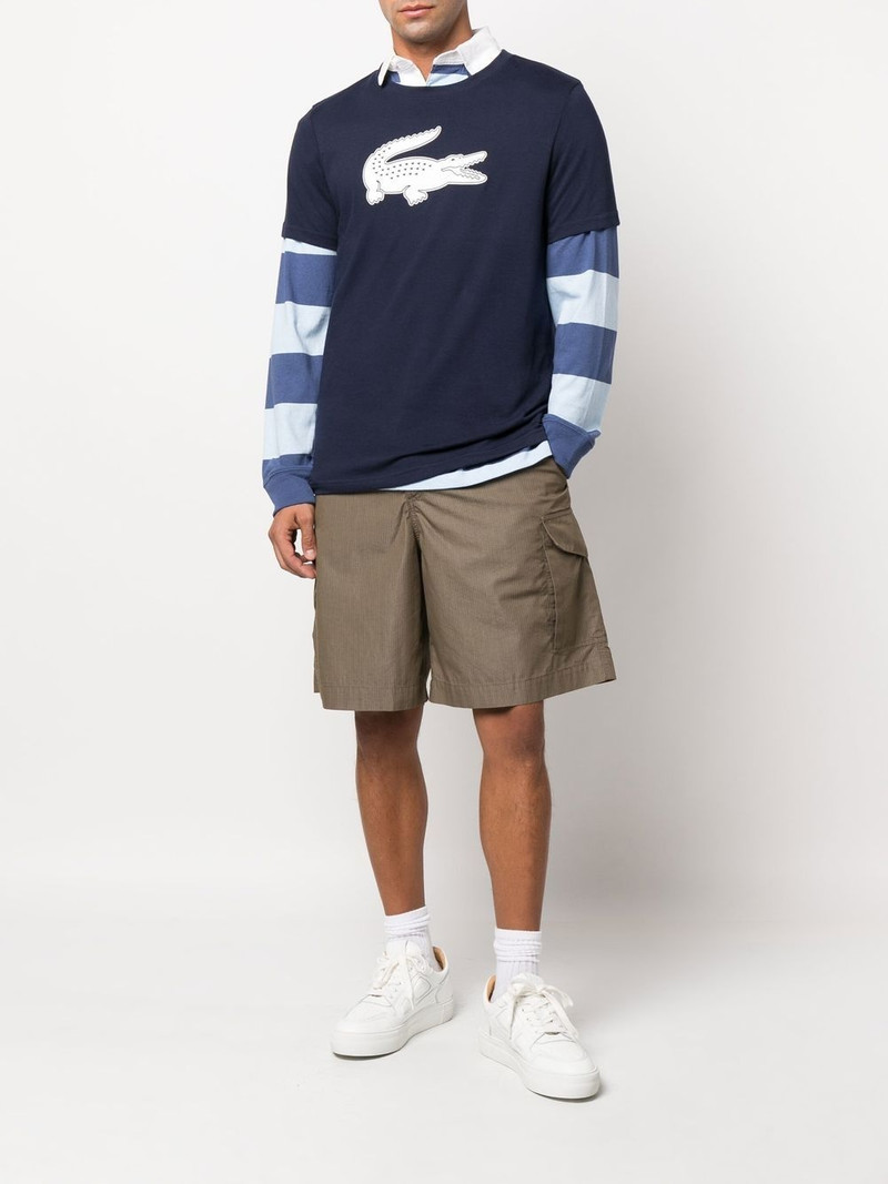 LACOSTE logo-print T-shirt outlook