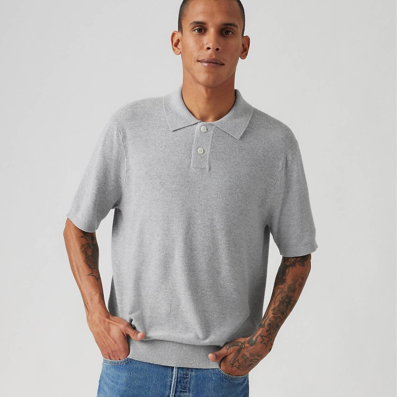 Levi's SWEATER KNIT POLO SHIRT outlook