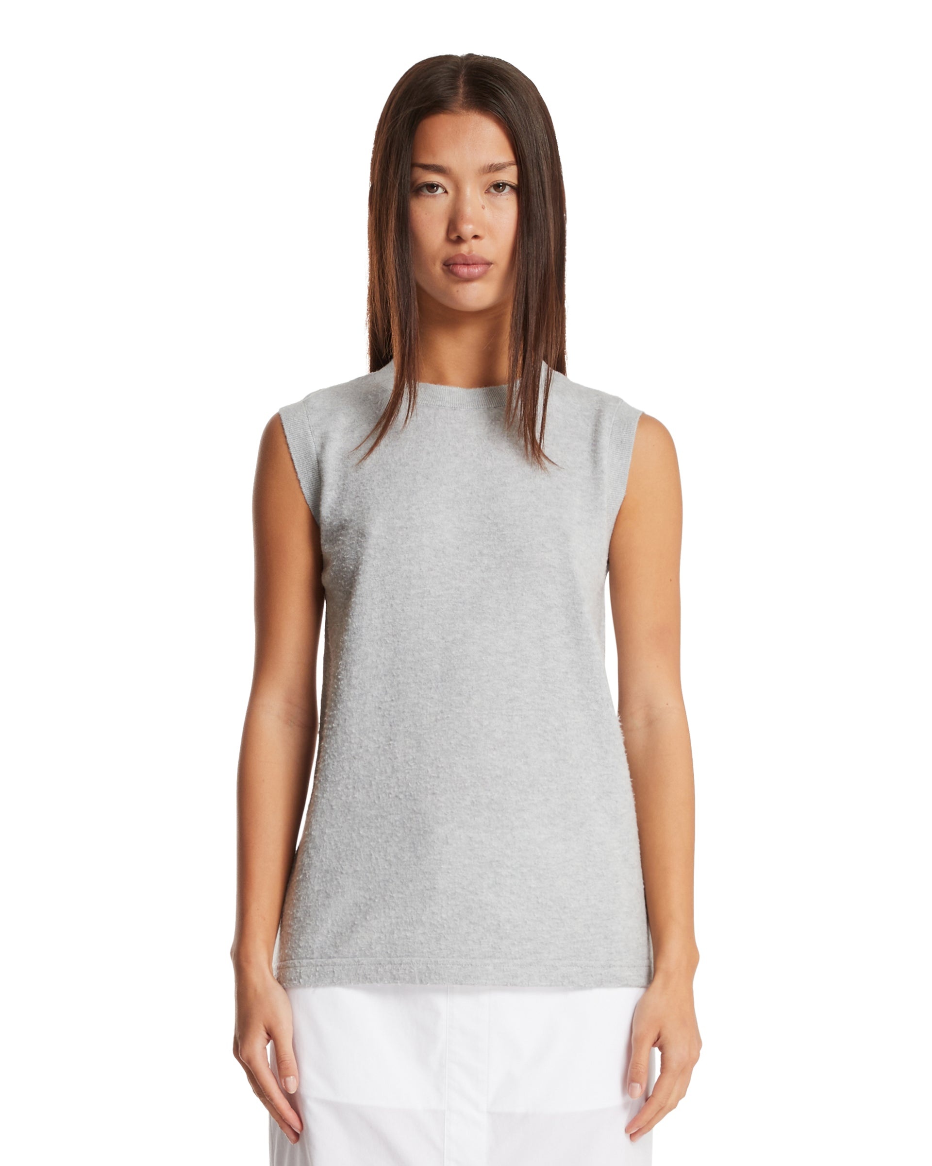 Gray Kishan Cotton Vest - 1