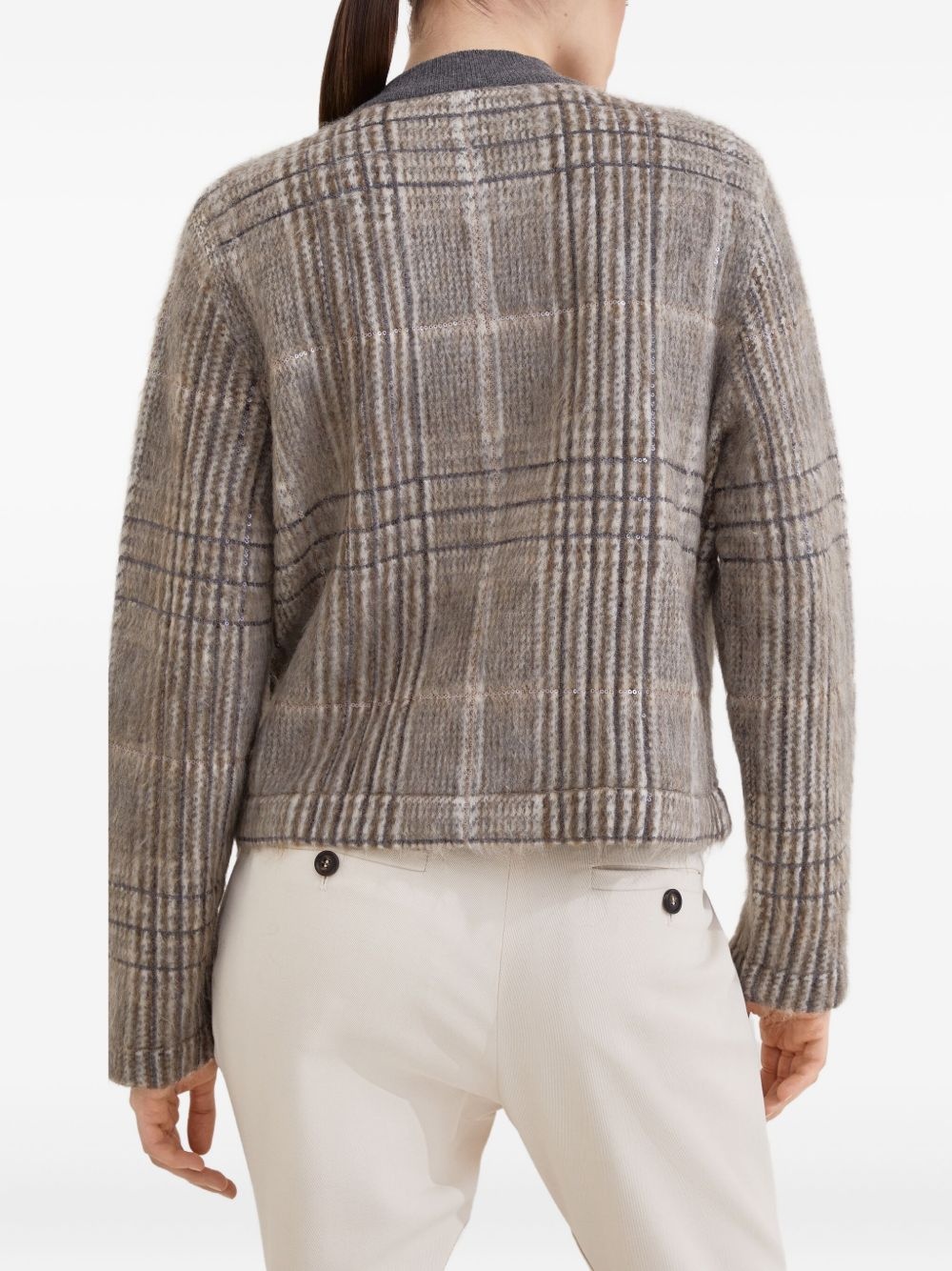 jacquard cardigan - 4