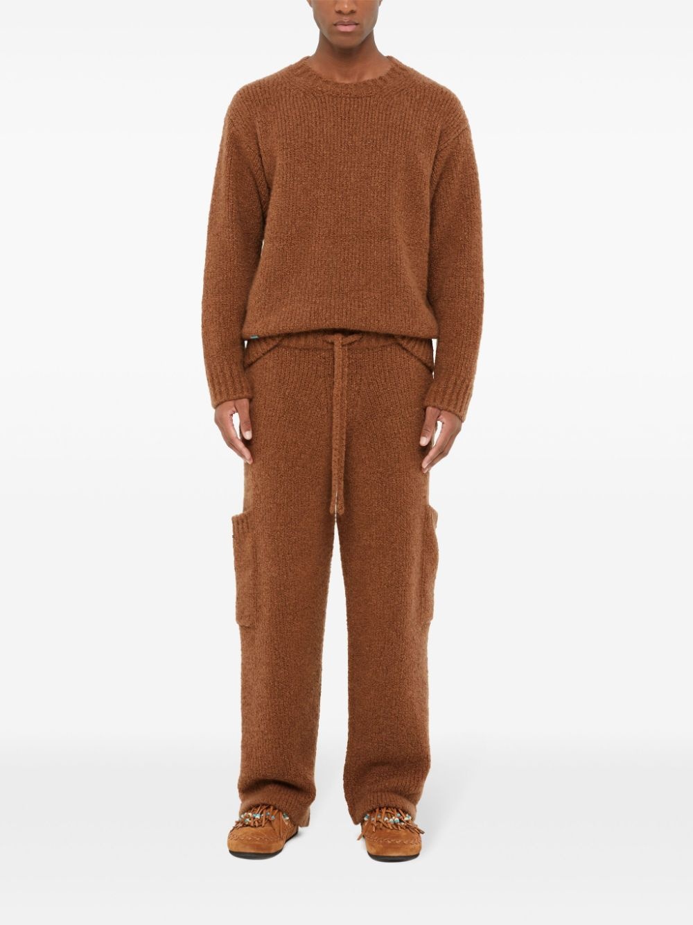 Finest Pants wide-leg knit trousers - 3