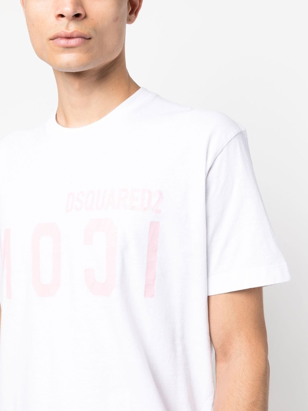 mirrored-logo T-shirt - 5