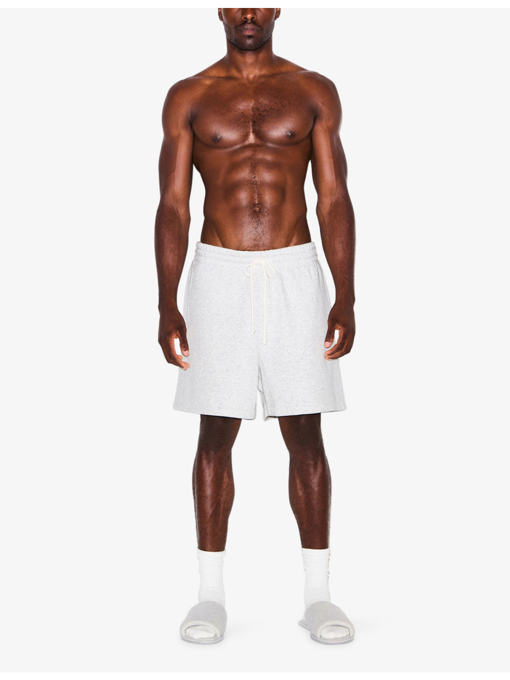 Fleece Lounge Relaxed Cotton-Jersey Shorts - 2