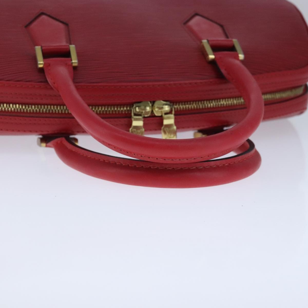 LOUIS VUITTON Epi Jasmine Hand Bag Red M52087 - 7