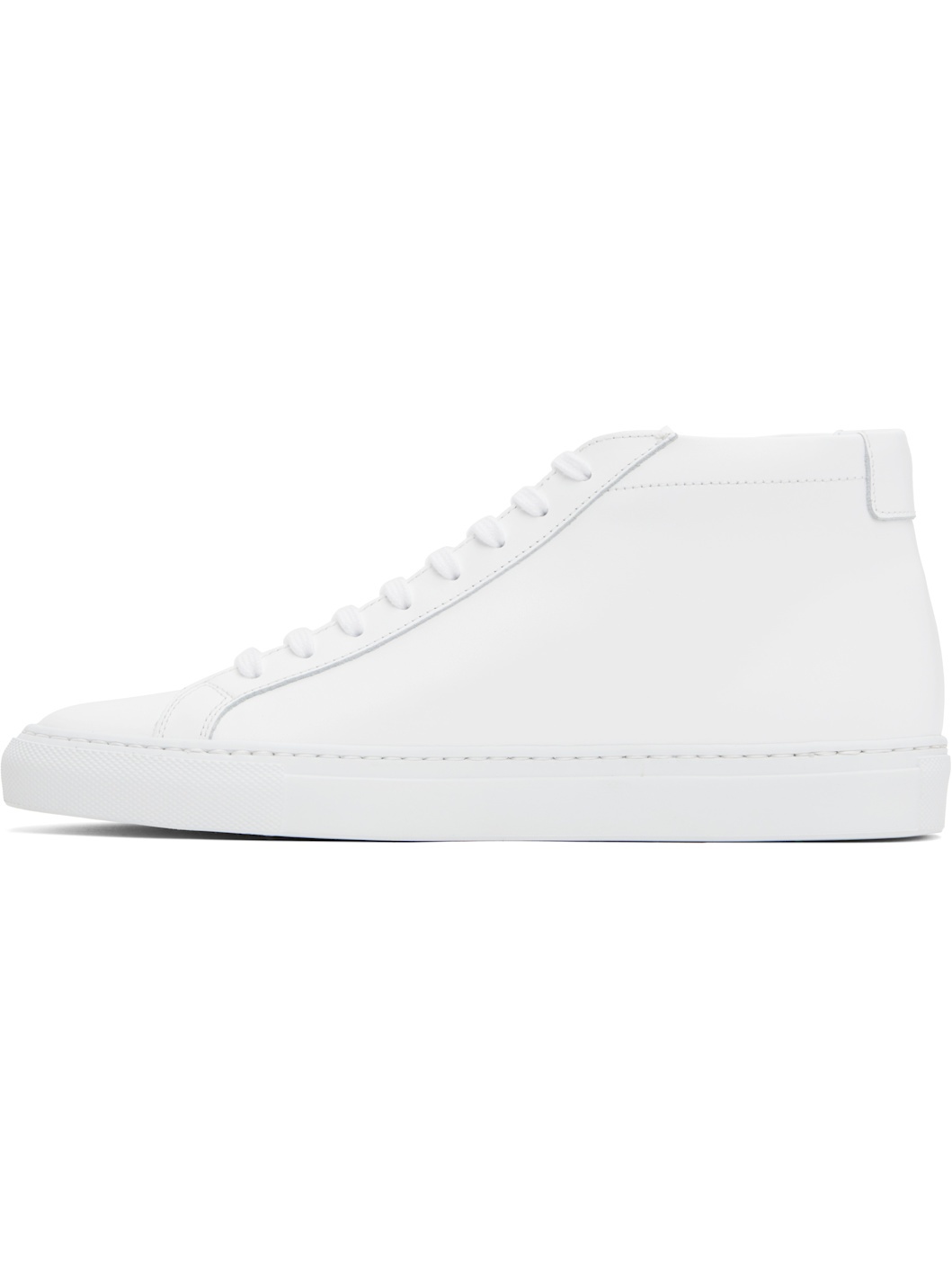 White Original Achilles Mid Sneakers - 3