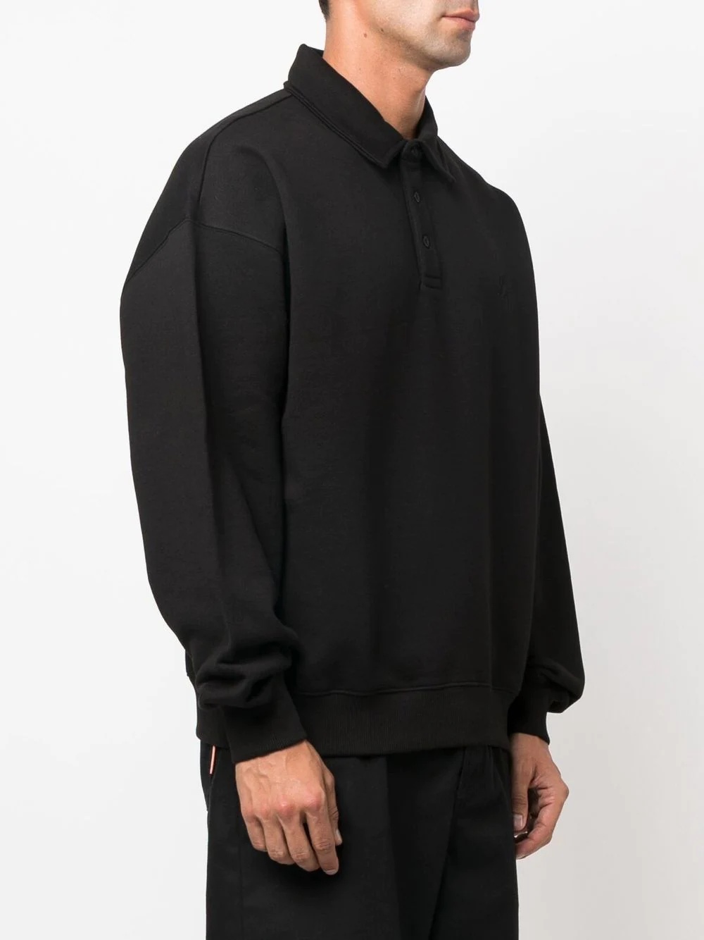 long-sleeve polo shirt - 3