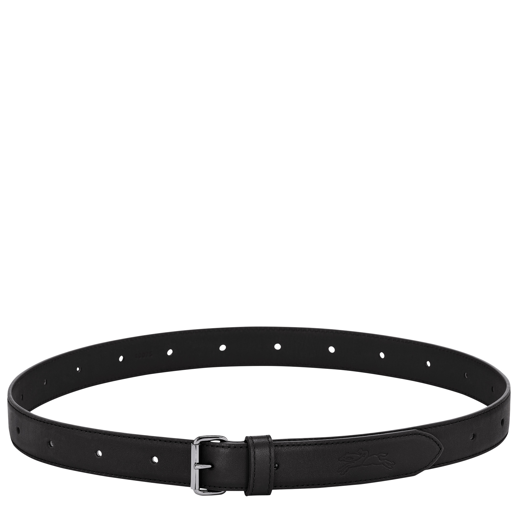Le Pliage Xtra Ladie's belt Black - Leather - 1