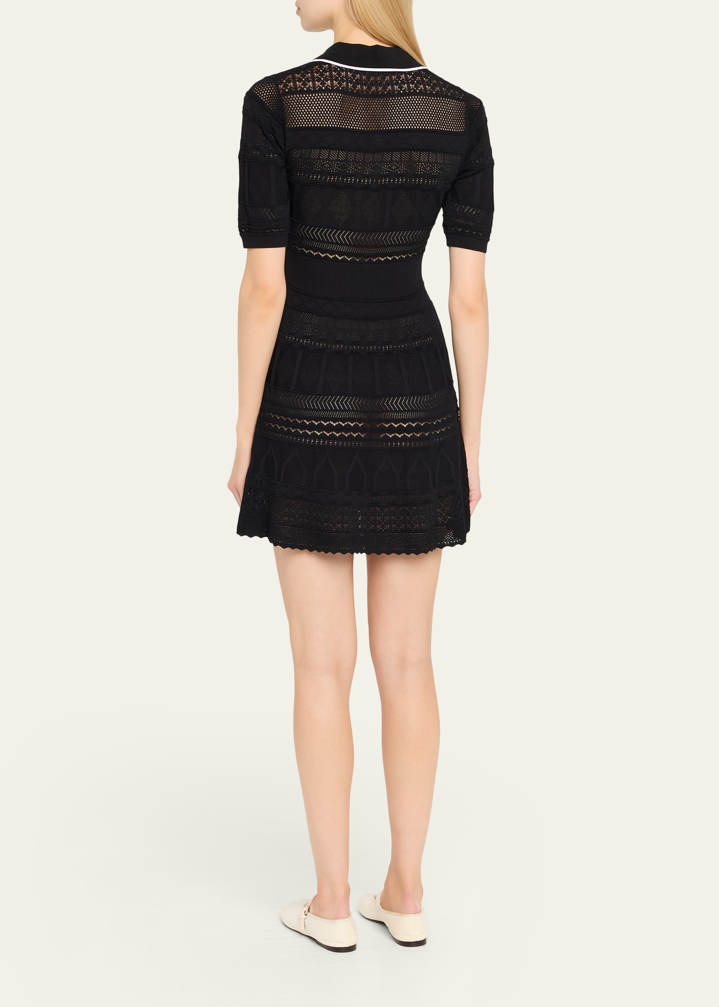 Dakoa Collared Flare Mini Dress - 3