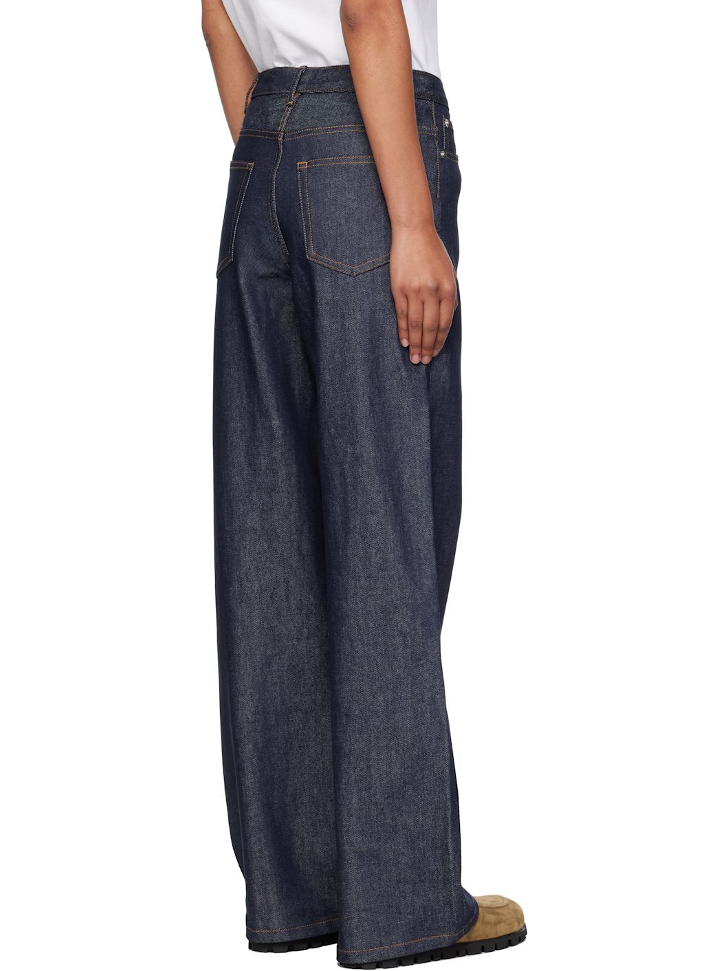Navy Elisabeth Jeans - 3