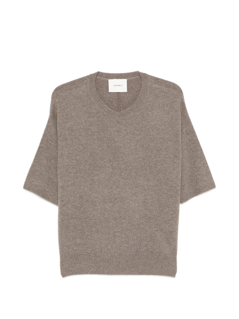 short-sleeve knitted T-shirt 1