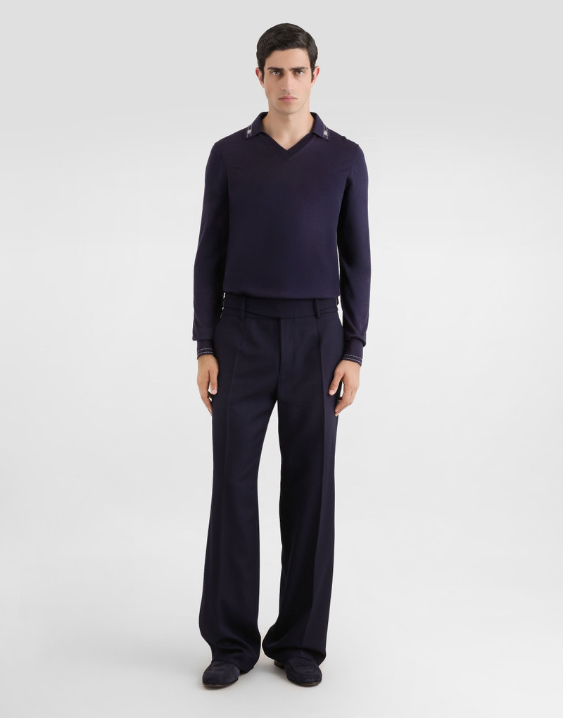 Dolce & Gabbana Silk polo shirt outlook