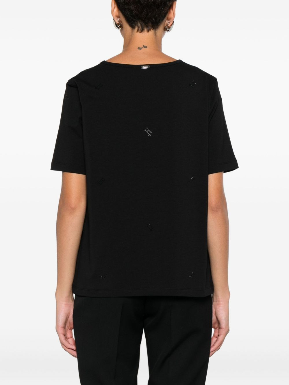 rhinestone-embellished short-sleeve t-shirt - 4