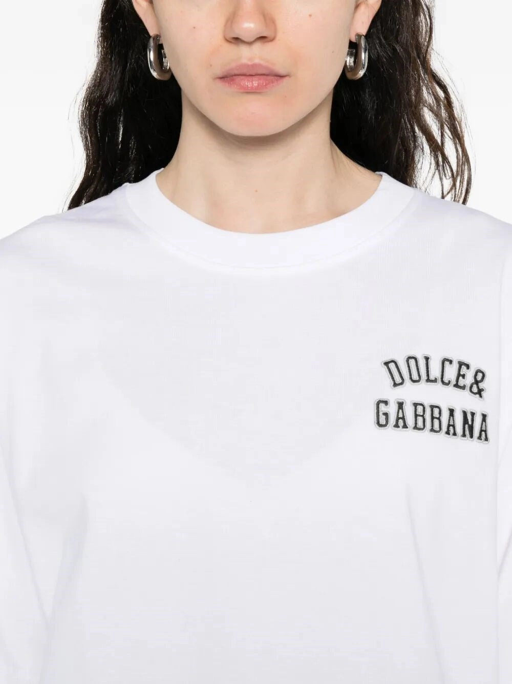 Dolce & Gabbana Women Short Sleeve Crew-Neck T-Shirt - 5