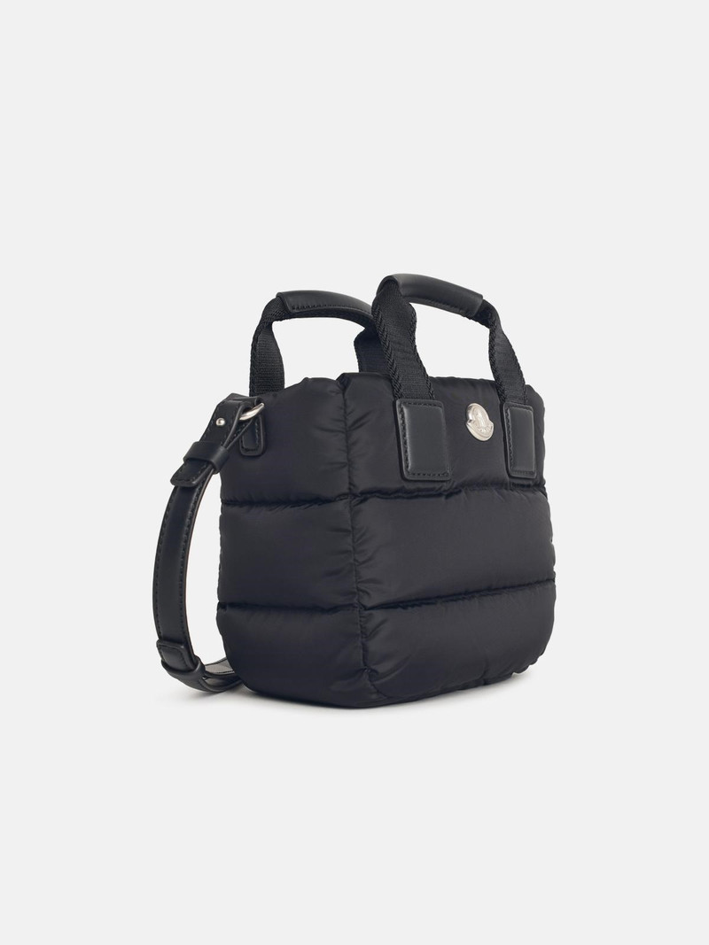 Moncler MICRO 'CARADOC' BLACK NYLON BAG outlook