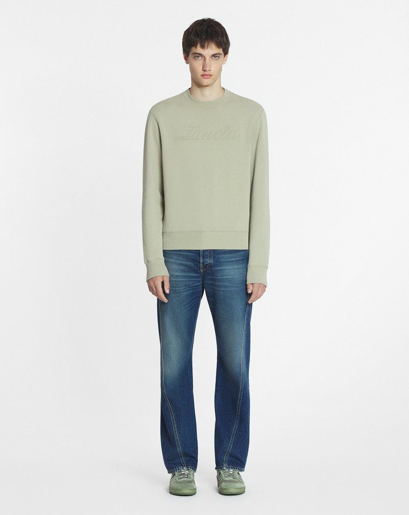 Lanvin DEBOSSED LANVIN SWEATSHIRT outlook