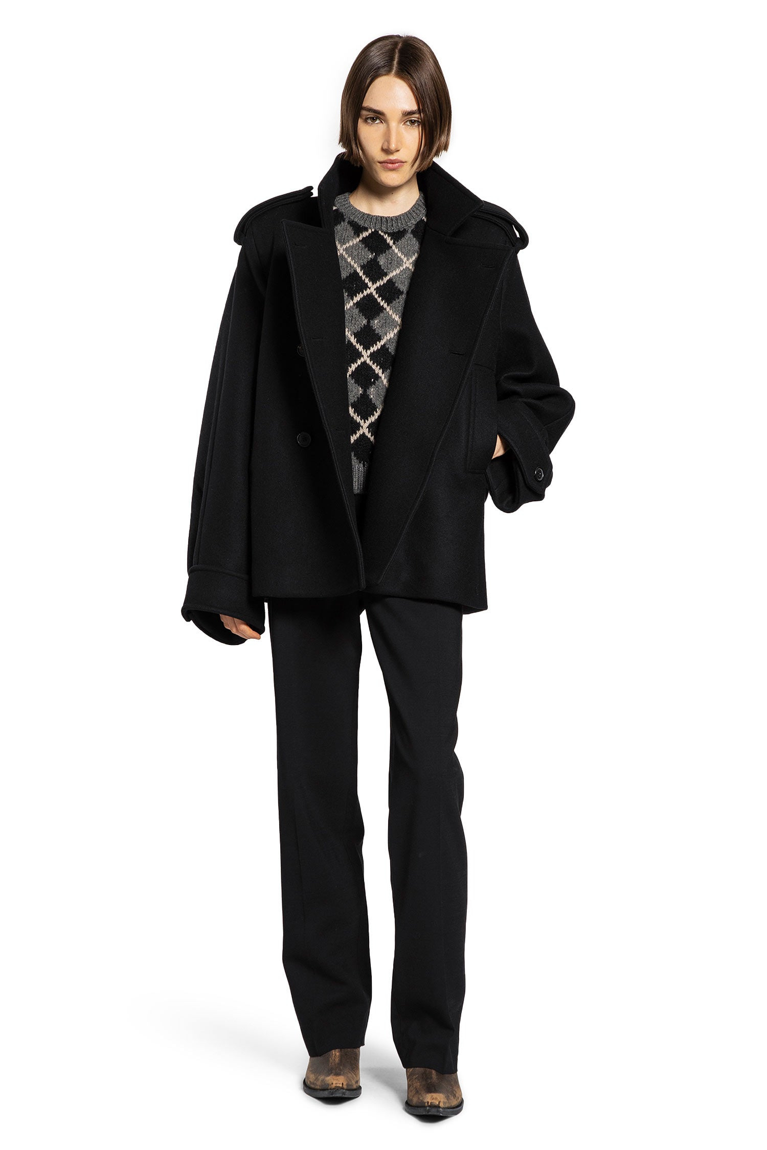 Khaite Woman Black Jackets - 5