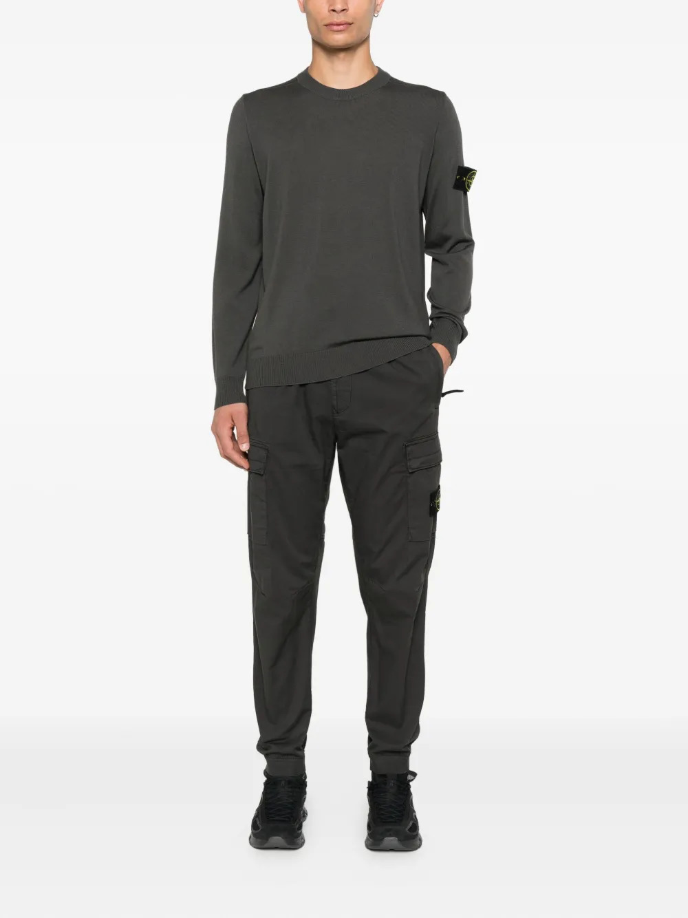 STONE ISLAND - Men Multi Pocket Cargo Trousers - 1