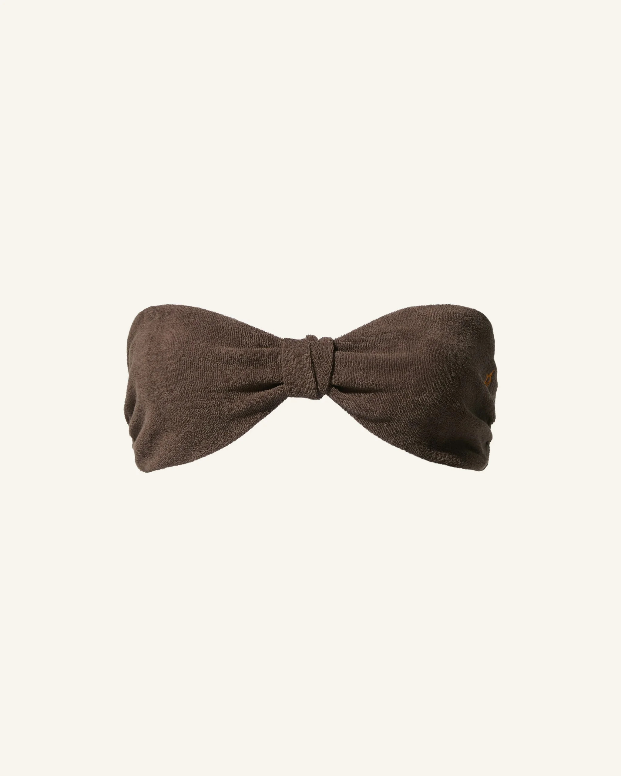 Terry Cotton Bandeau Top - 1