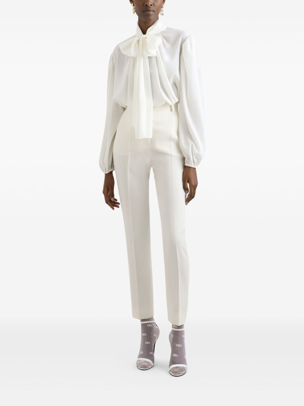 bow-detailed shirt - 2
