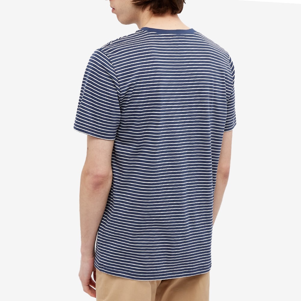 A.P.C. Aurelien Fine Stripe Tee - 4